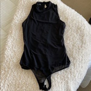 Bebe Mesh Bodysuit